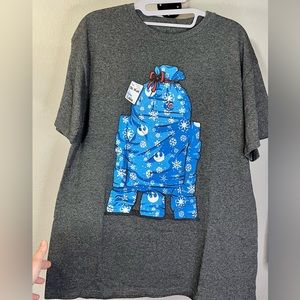 Men's Star Wars Christmas R2D2 Shirt